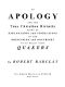 [Gutenberg 56487] • An Apology for the True Christian Divinity